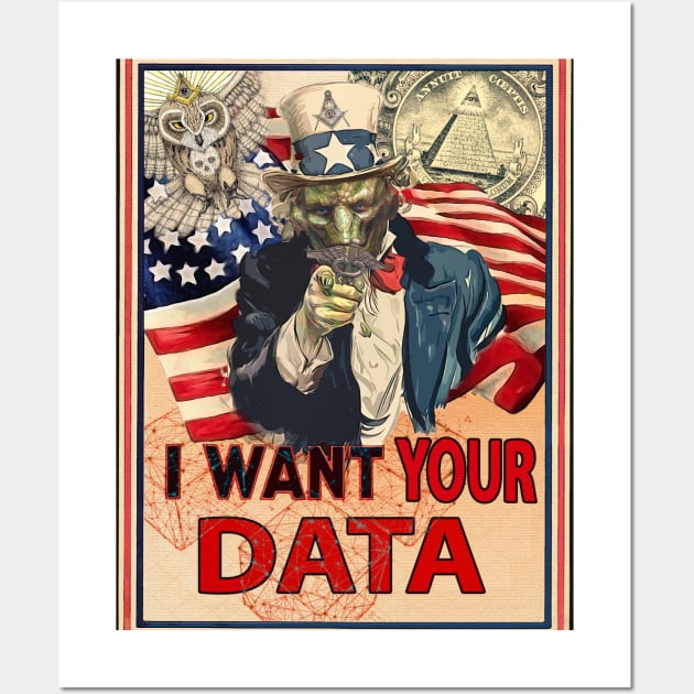 i want your data Wall Art by ElArrogante